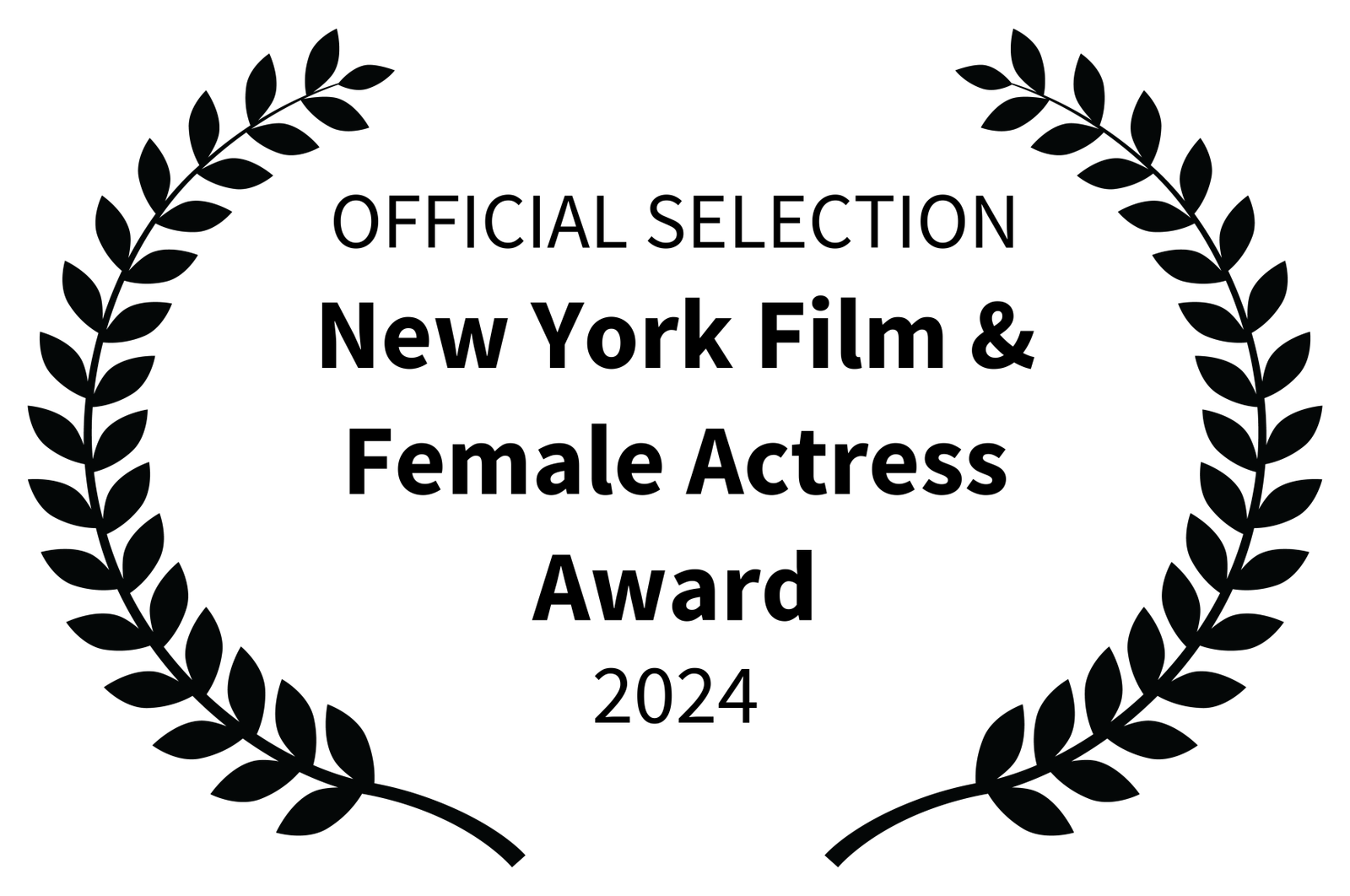 Official Selection New York Film and Female Actress Award 2024